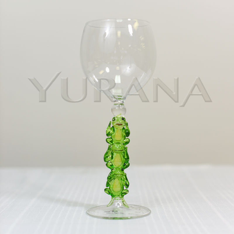 Leap Frog Triple Stack Wine Glass – Yurana Design